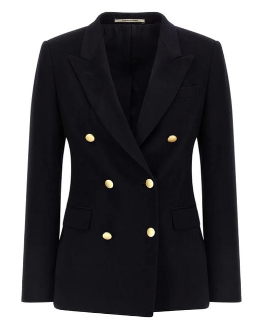 Tagliatore Black Parigi Double-Breasted Blazer