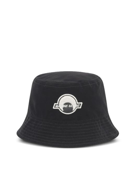 Cappello Bucket Con Logo di MARINE SERRE in Black