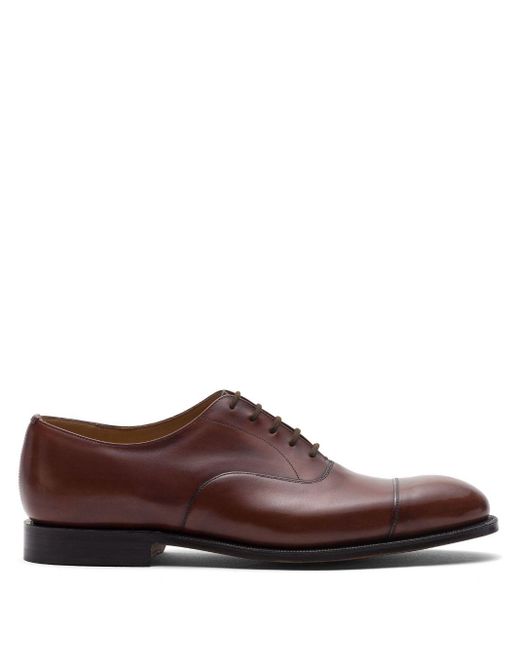 Church's Brown Consul Leather Oxford Shoes for men