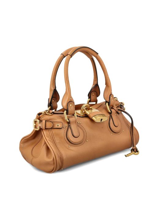 Chloé Brown Paddington Leather Bag