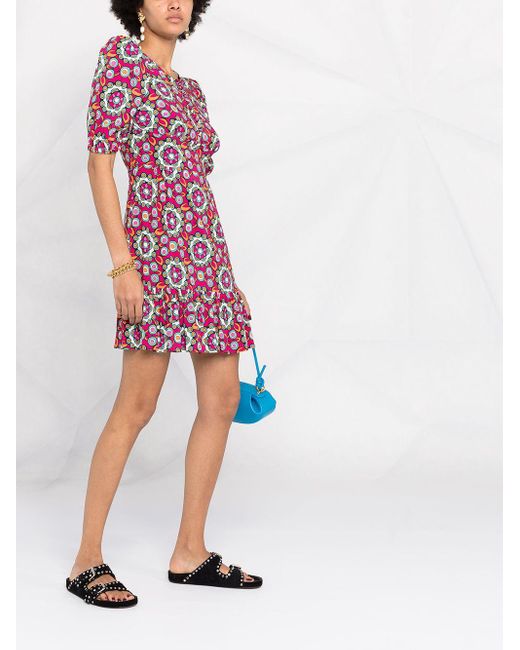 kaleidoscope print dress