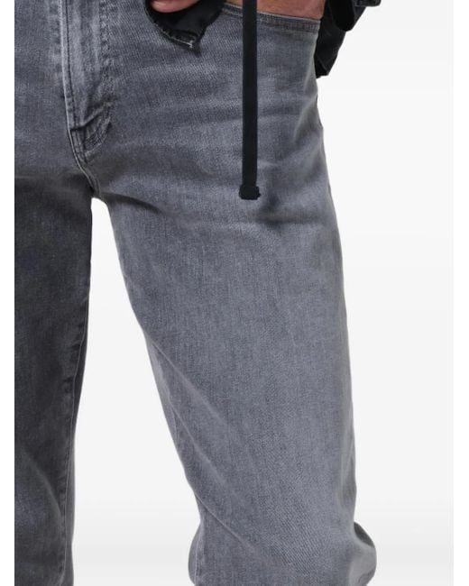Citizens of Humanity Gray Whiskering-Effect Jeans for men