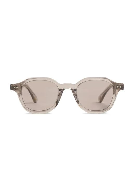 Peter & May Walk Pink Argan Square-Frame Sunglasses