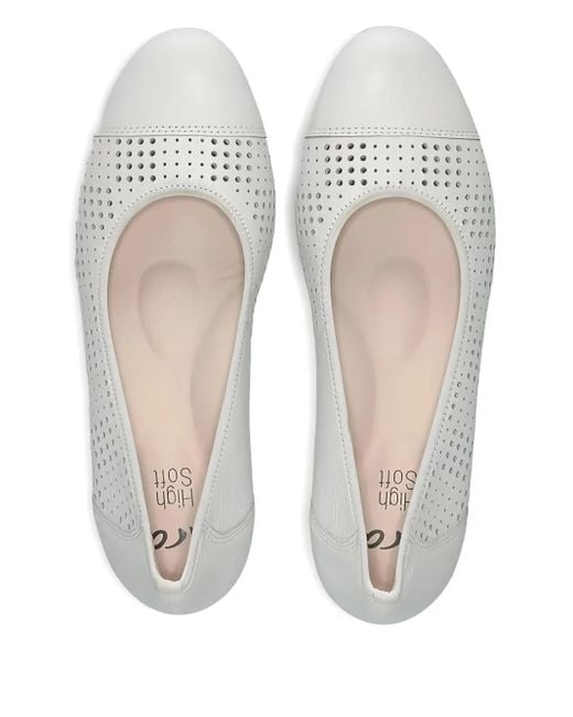Ara White Nizza Pumps
