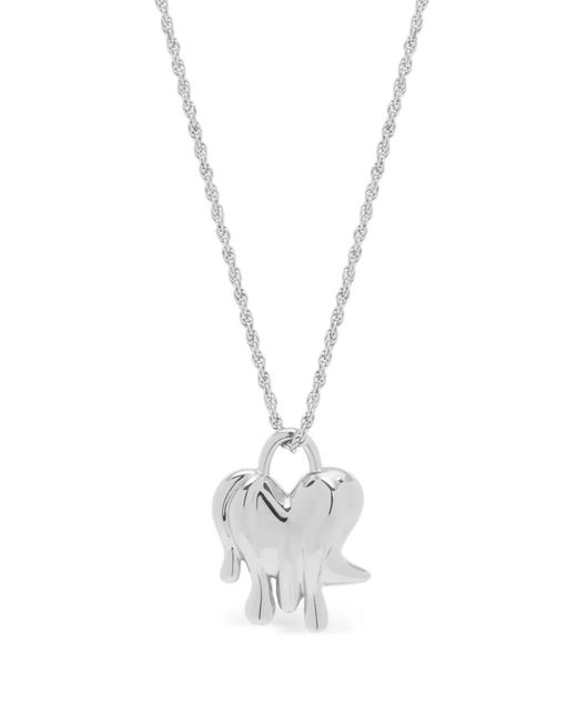 Yoj White Loff Pendant Necklace