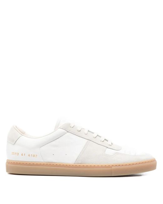 Common Projects White Suede Leather Sneakers for men