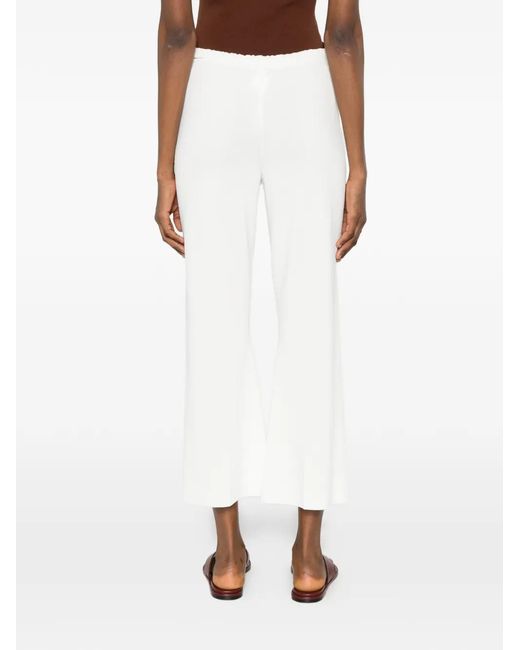 Neera Cropped Broek in het White
