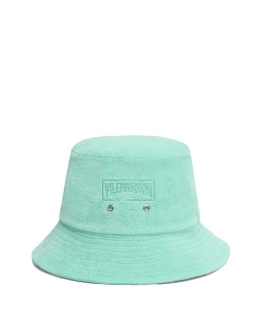 Vilebrequin Green Terry Bucket Hat