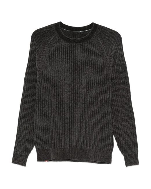 Rrd Black Crew-Neck Sweater for men
