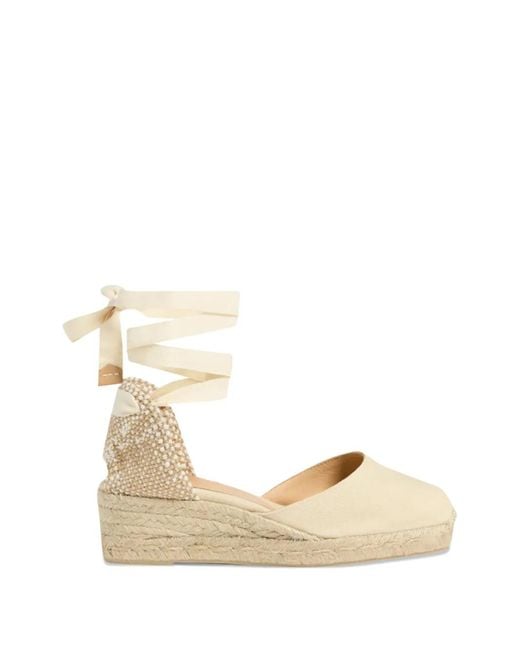 Castaner Natural Carina Wedge Espadrilles