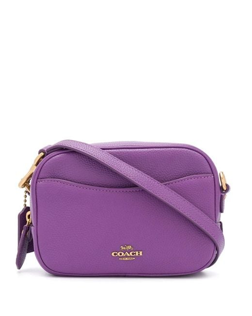 COACH Purple Camera Bag
