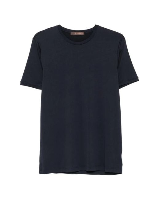 Jeordie's Blue Crew-Neck Short-Sleeve T-Shirt for men