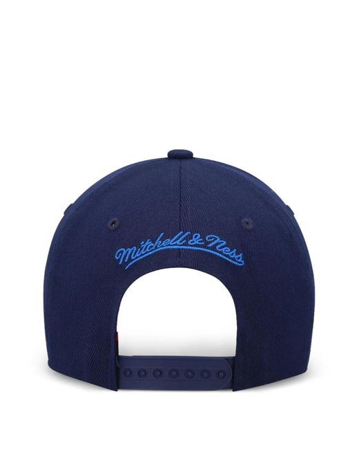 Mitchell & Ness Blue Oklahoma City Thunder Snapback Cap for men