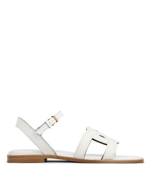 Tod's White Sandals