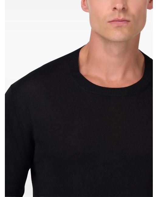 メンズ Boggi クルーネック セーター Black