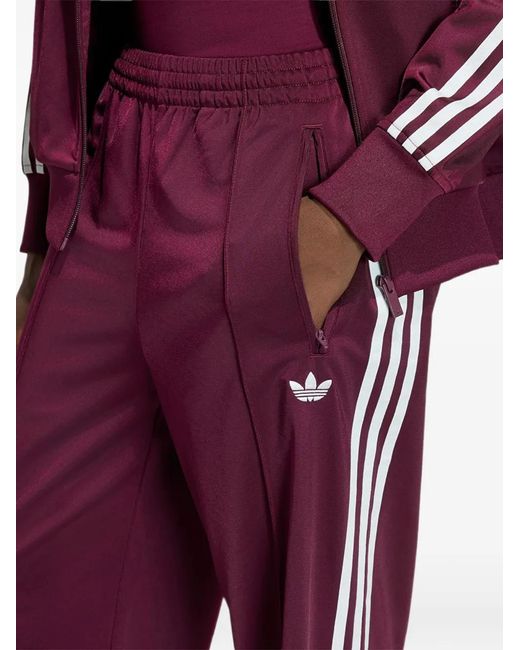 Adidas Purple Firebird Adicolor Track Pants