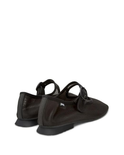 Camper Black Casi Myra Ballerina Shoes