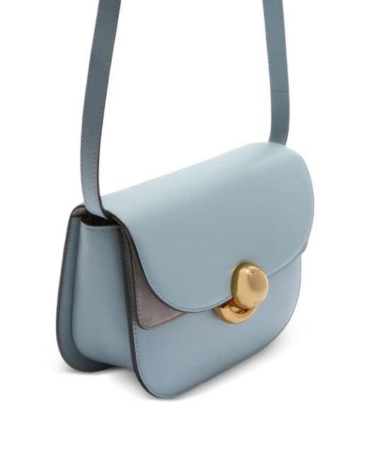 Furla Blue Sfera Mini Crossbody Rou