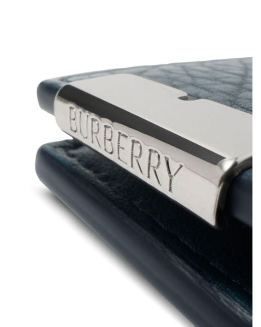 メンズ Burberry B Cut コインケース Blue