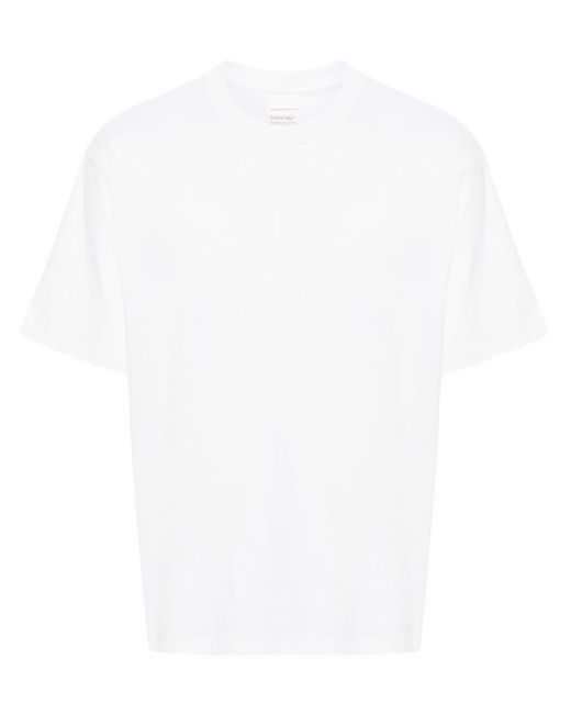 Stockholm Surfboard Club White Logo-print Cotton T-shirt
