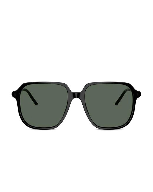 Moncler Green Square-Frame Sunglasses
