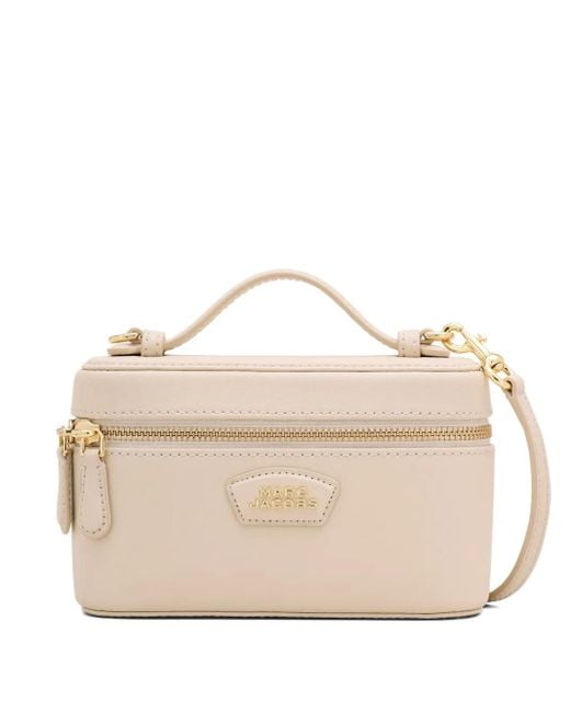 Marc Jacobs Natural The Vanity Leather Crossbody Bag