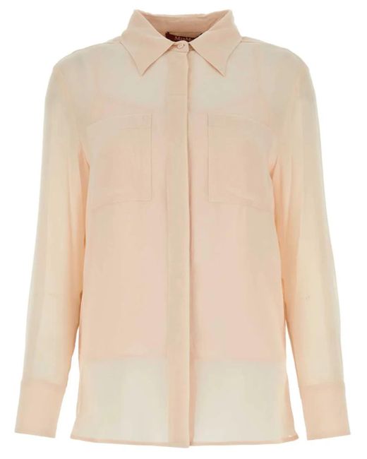 Camicia Orietta di Max Mara in Natural