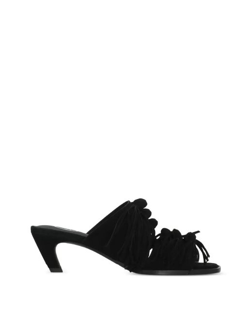 Mules Quincy Ash en coloris Black