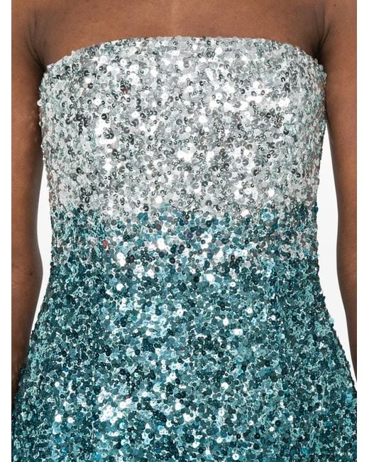 retroféte Blue Tancy Dress