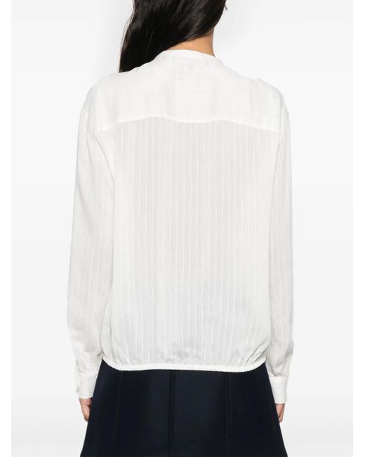 Dorothee Schumacher ラッフルトリム シャツ White