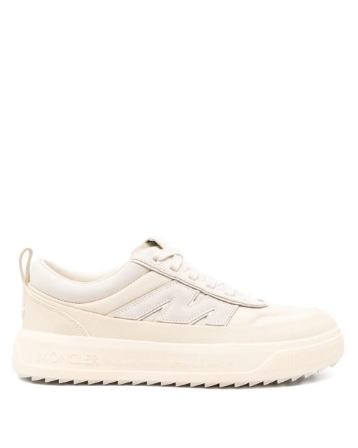 Moncler Natural "Monpulse" Low Top Sneakers Shoes for men