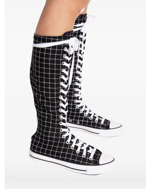 Converse Black Huck Taylor All Star Xx High-Top Sneakers