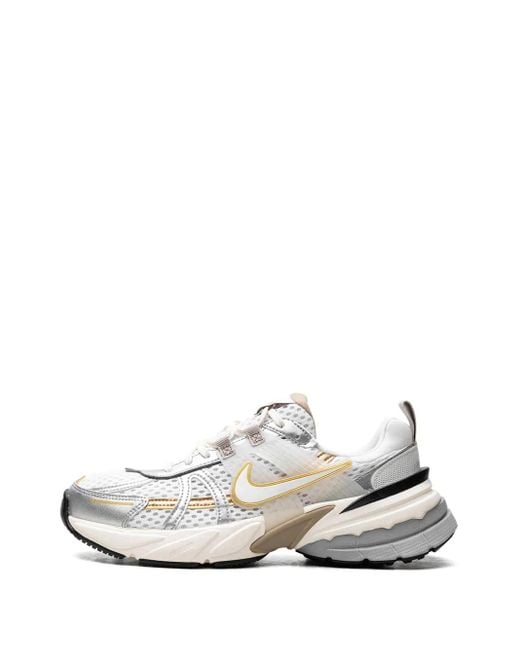 Nike White V2K Run Sneakers