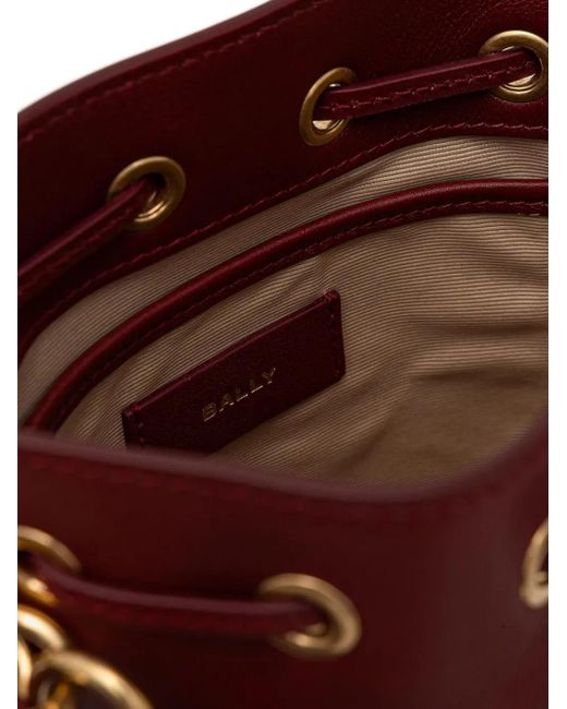 Bally Code バケットバッグ Purple