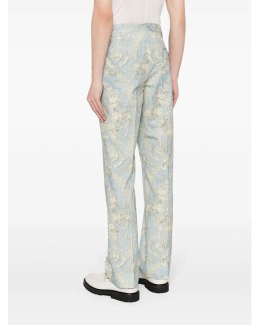 Vivienne Westwood Gray Sang Toile De Jouy-Print Trousers for men