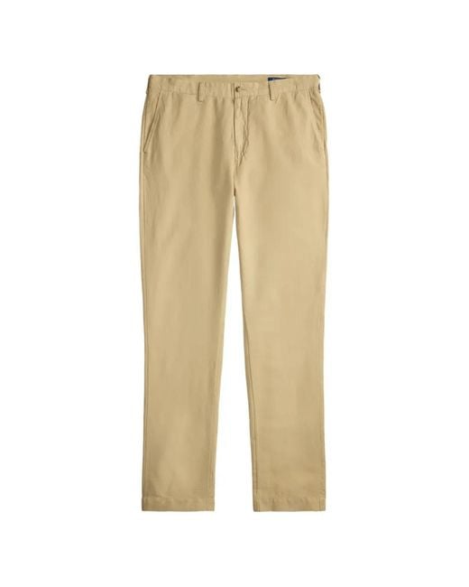 Polo Ralph Lauren Natural Bedford Classic-Fit Trousers for men