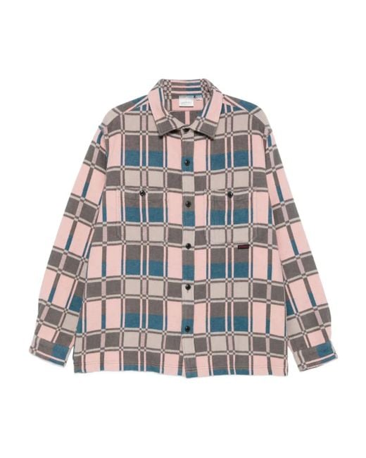 Gramicci Pink Flannel Anthony Shirt for men