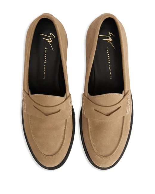 Giuseppe Zanotti Brown Faridha Loafers