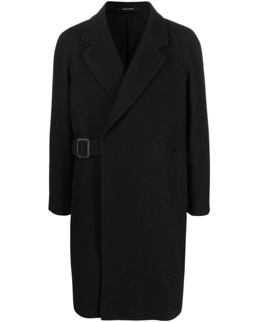 Manteau à simple boutonnage Laines Tagliatore pour homme en coloris Neutre Homme Vêtements Manteaux Manteaux longs et manteaux dhiver 