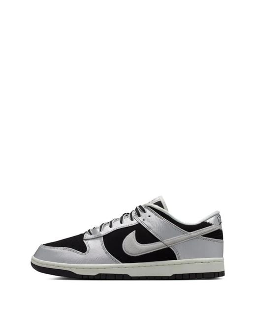 Nike White Dunk Low Retro Sneakers for men