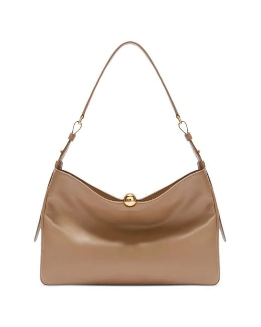 Furla Natural Sfera Soft L Shoulder Bag