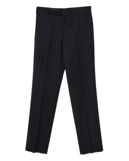 Lardini Blue Wool Tailored Trousers for men