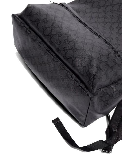 Gucci Black Gg Supreme Backpack for men