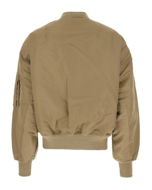 Entire studios Green Broad Bomber Jacket