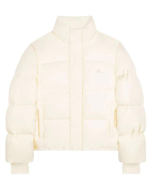 Courreges Natural Quilted Padded Jacket