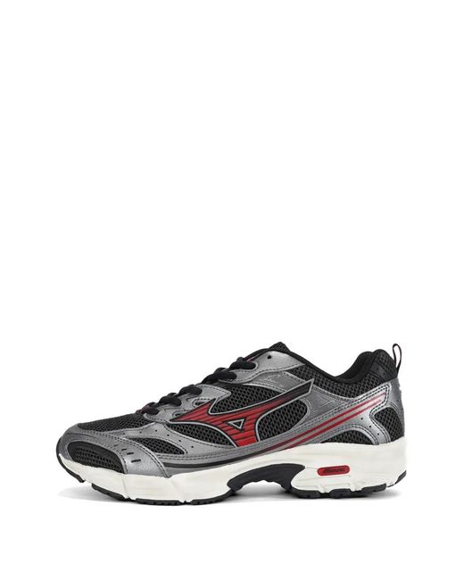 Mizuno White Mxr Sport 9 Panelled Sneakers