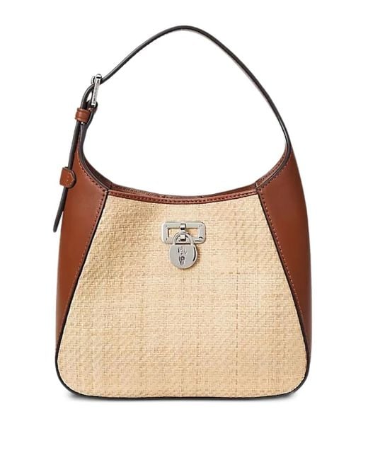 Ralph Lauren Tanner ショルダーバッグ Natural