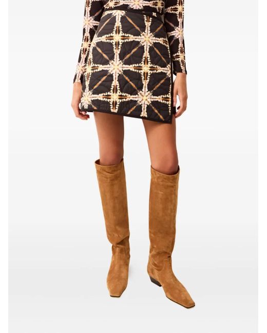 Marie Oliver Black Orca Mini Skirt