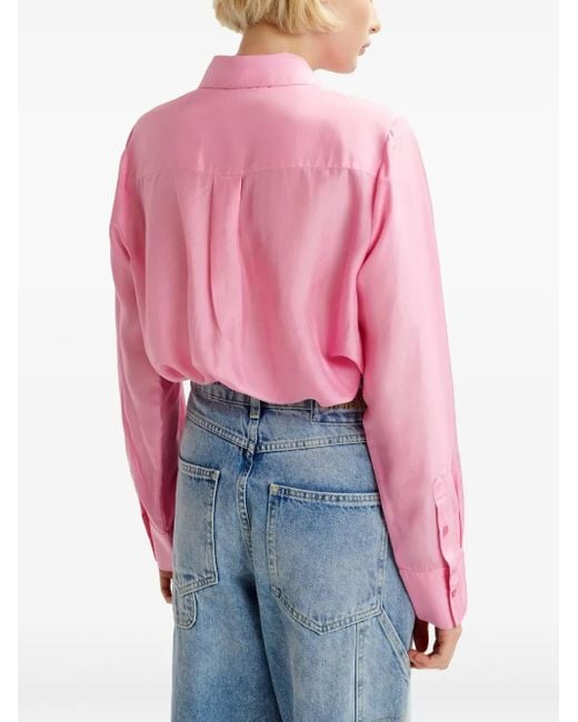 Essentiel Antwerp Hensley シャツ Pink