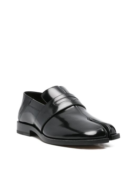 Maison Margiela Black Tabi Loafers